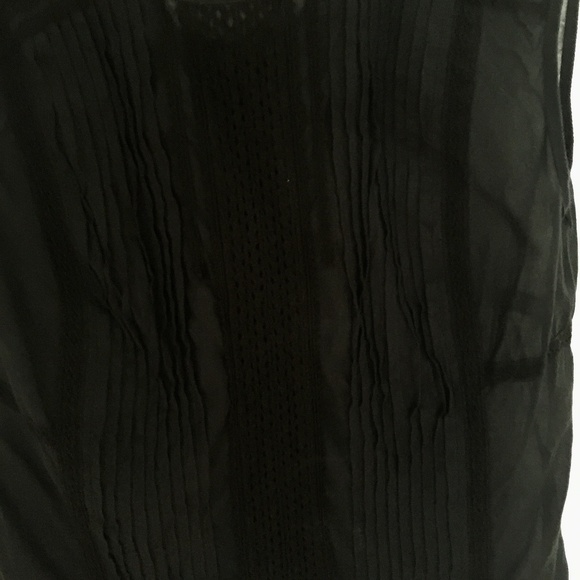 J. Crew Cotton Black Shell Sleeveless Top - Picture 4 of 5